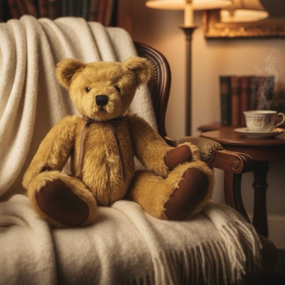 Vintage Russ Barrymore Limited Edition Collectible Teddy Bear